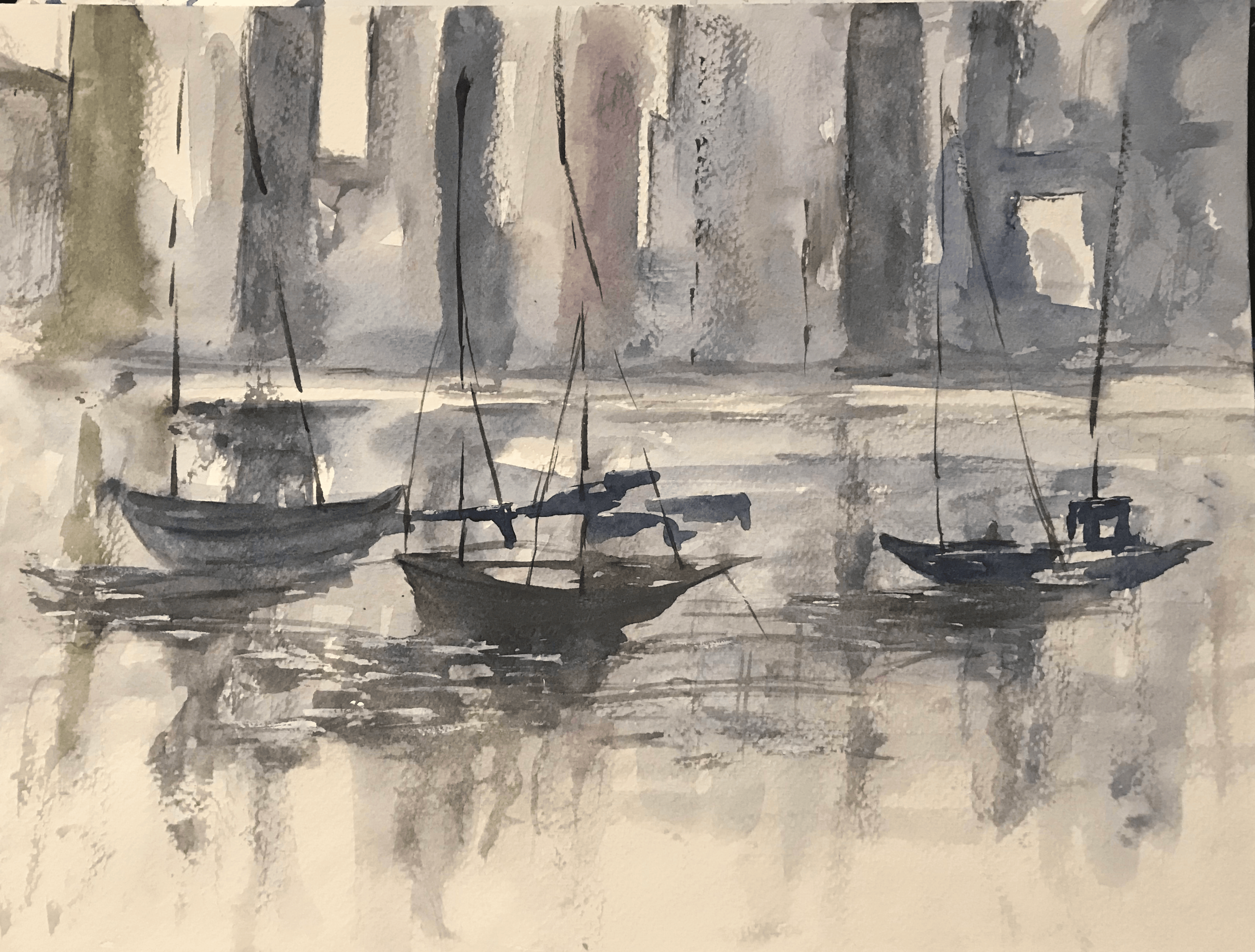 aquarelle boston septembre 2020