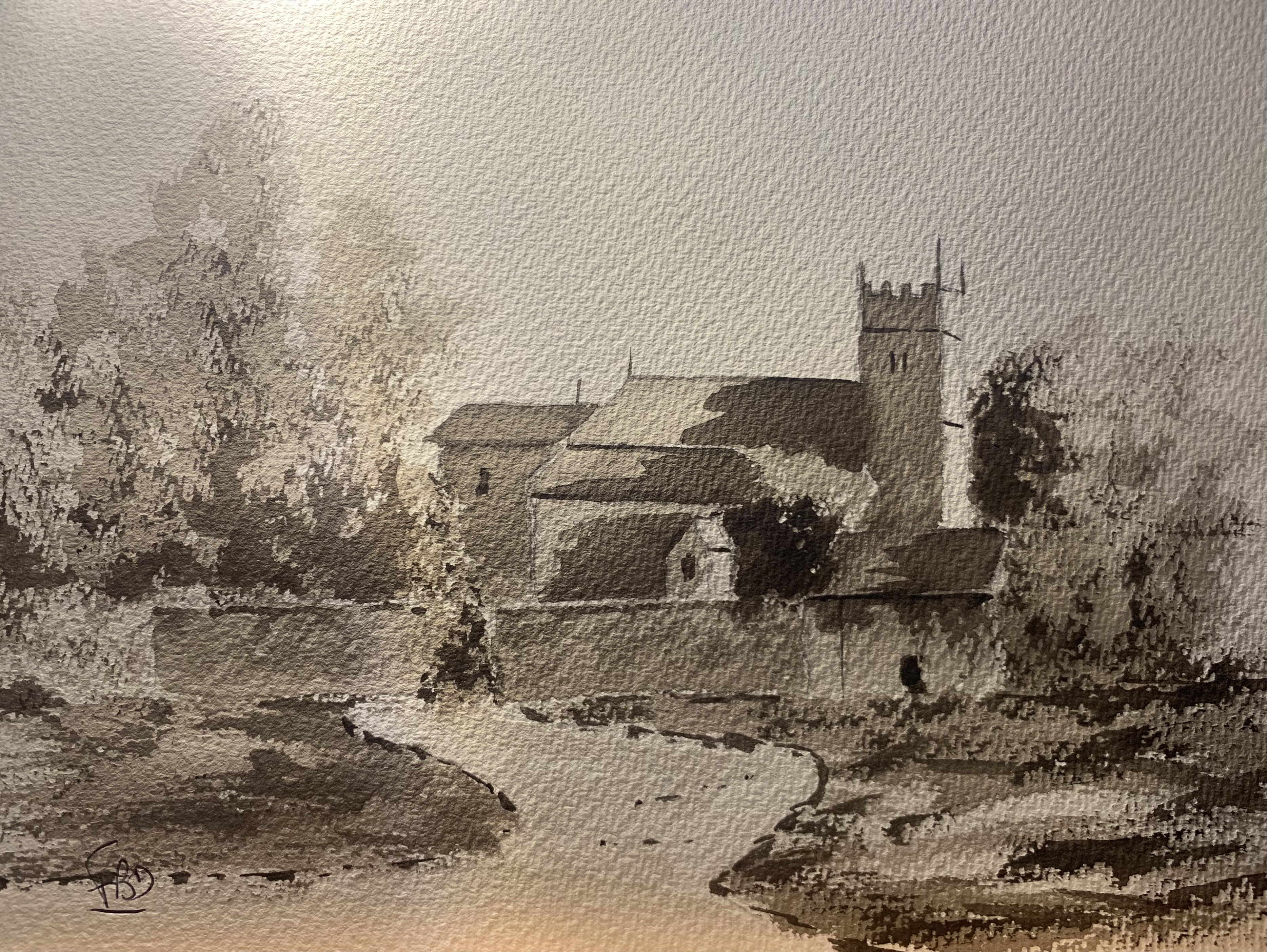 aquarelle ecosse decembre 2023