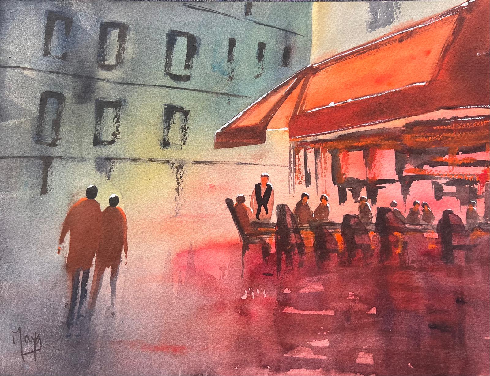 aquarelle Prague République Tchèque octobre 2025