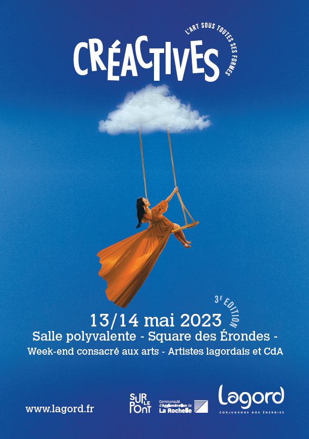 affiche exposition Créactives à Lagord