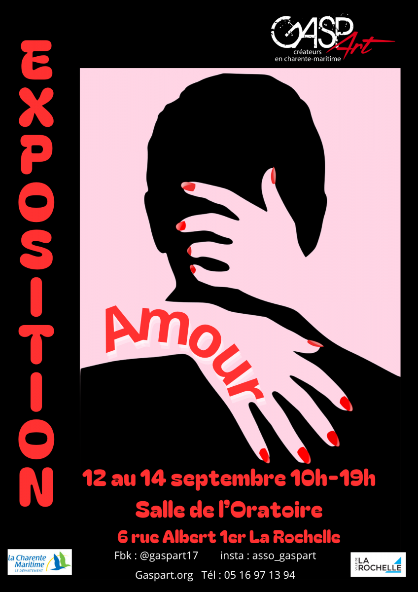 affiche exposition à La Rochelle